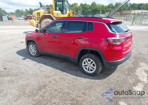 2020 Jeep Compass Sport from USA, damaged, VIN 3C4NJDAB9LT132871